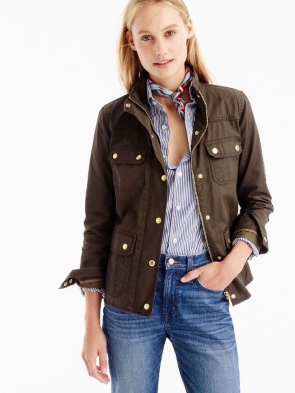 NEW J. Crew Downtown Field Jacket Sz XS